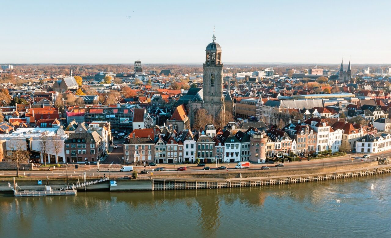 Deventer on the river IJssel
