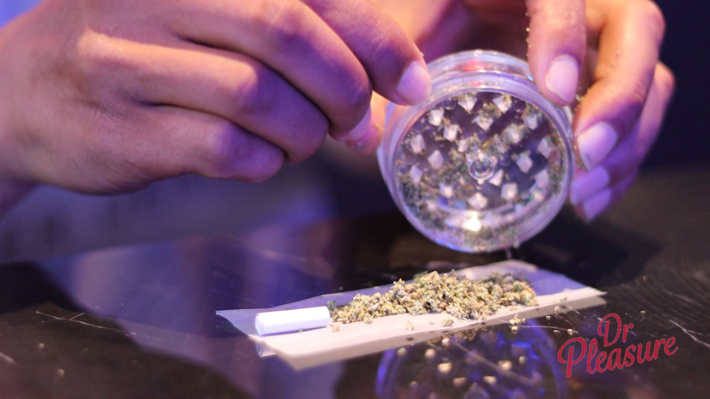 Close-up - de perfecte pure joint voorbereiden